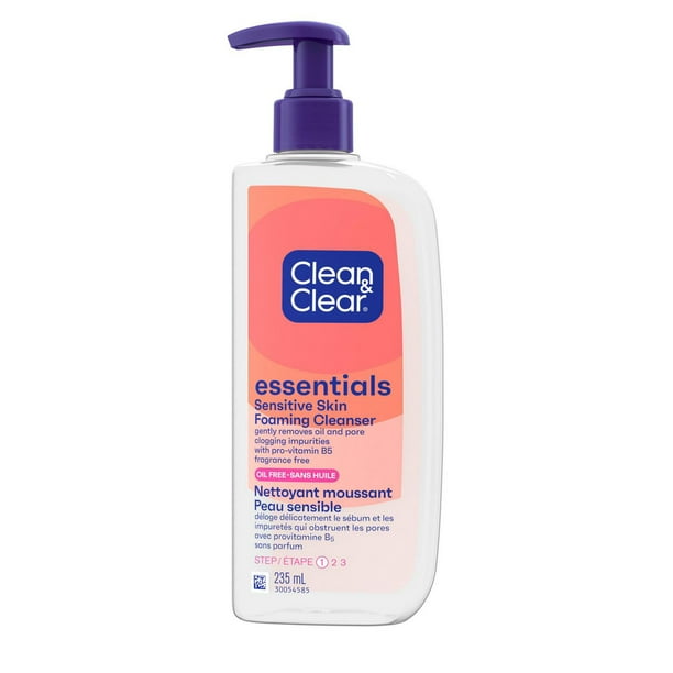 CLEAN&CLEAR FOAM FACIAL CLEANSER OIL-FREE 235ML