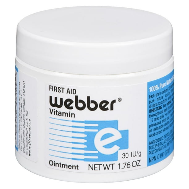 VITAMIN E OINT JAR 50G WEBBER OINTMENT