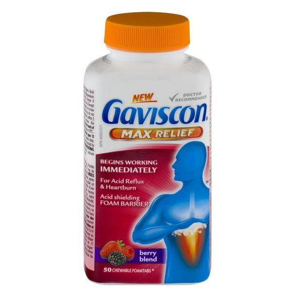 GAVISCON XST BERRY BLEND TB 50 TABLET