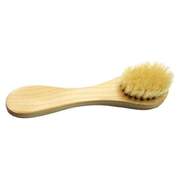 AXEL KRAFT-NATURAL BRISTLE COMPLEXION BRUSH, WOOD