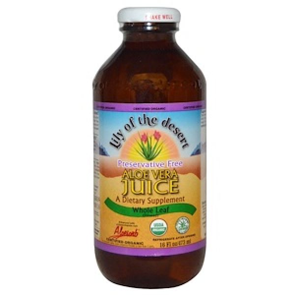 LILY OF THE DESERT Juices & Concentrates Preservative Free LILY OF THE DESERT Juices & Concentrates Preservative Free Org PF Aloe Whole Leaf Juice 473mL