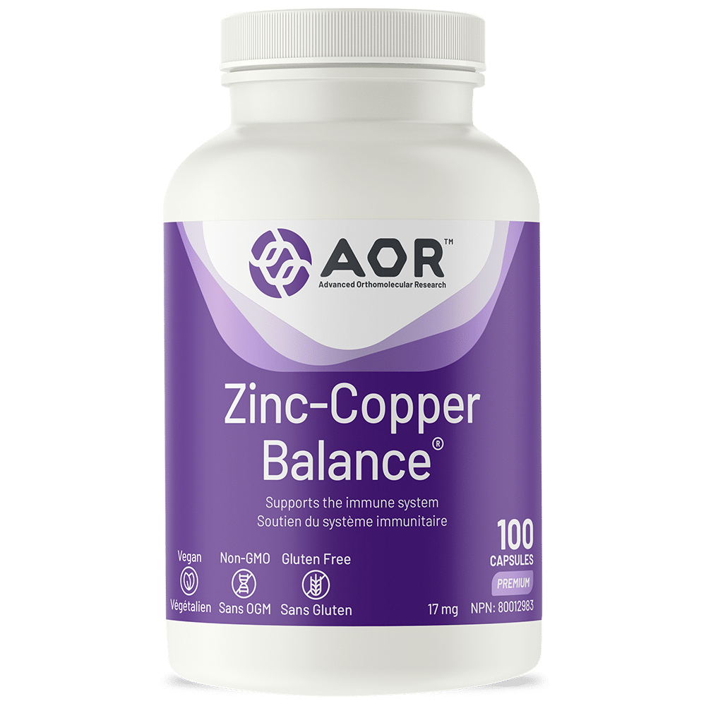 AOR Zinc-Copper Balance 100caps