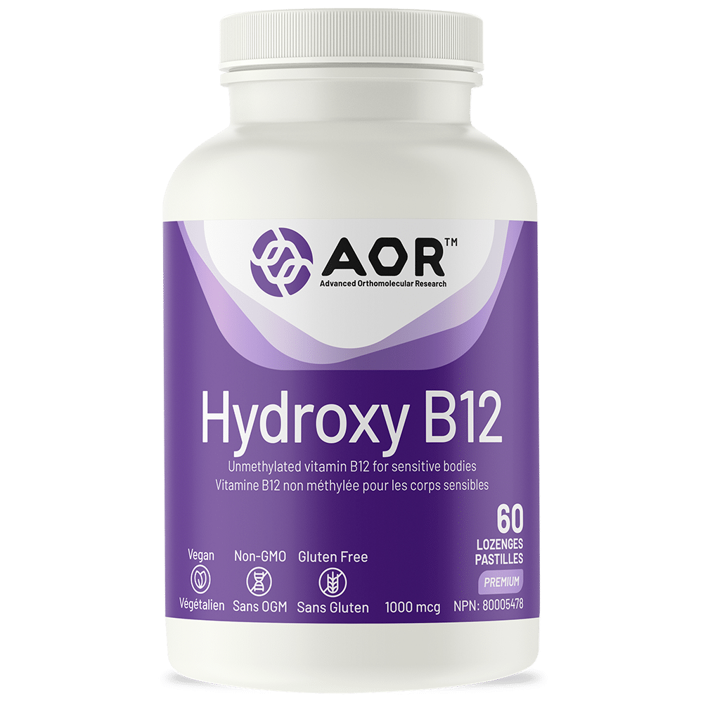 AOR Hydroxy B12 60 lozenges