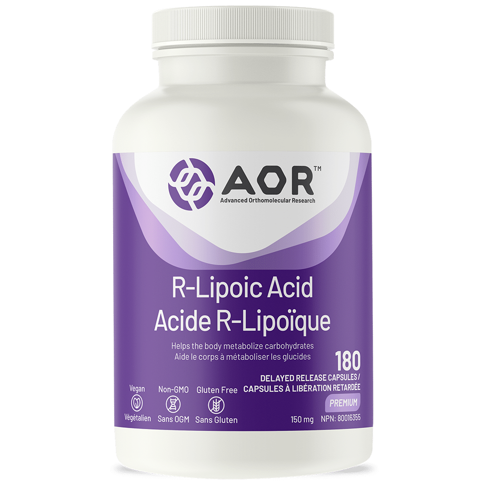 AOR R-Lipoic Acid 180 caps