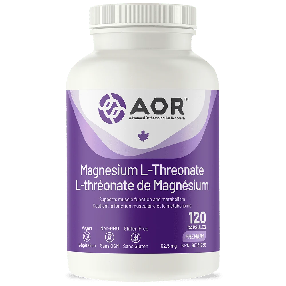 AOR - Magnesium L-Threonate 120 caps