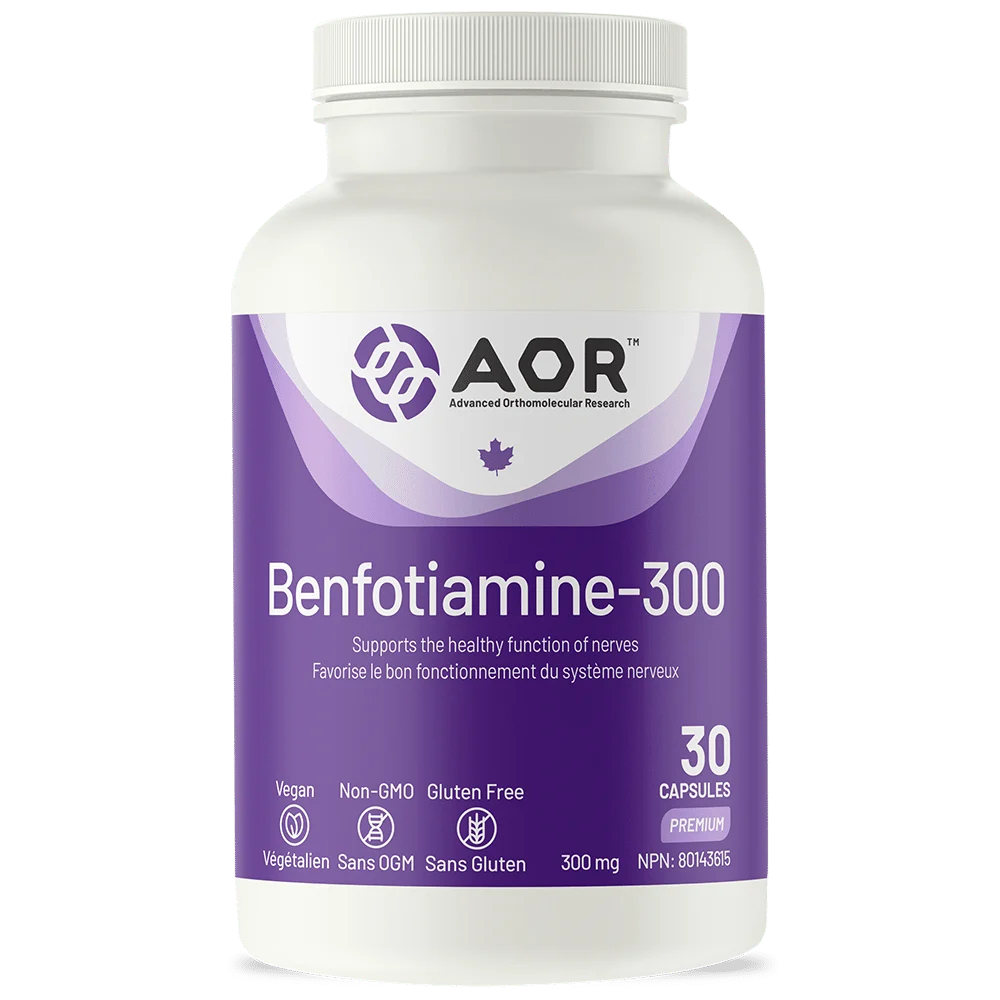 AOR - Benfotiamine 300mg 30caps
