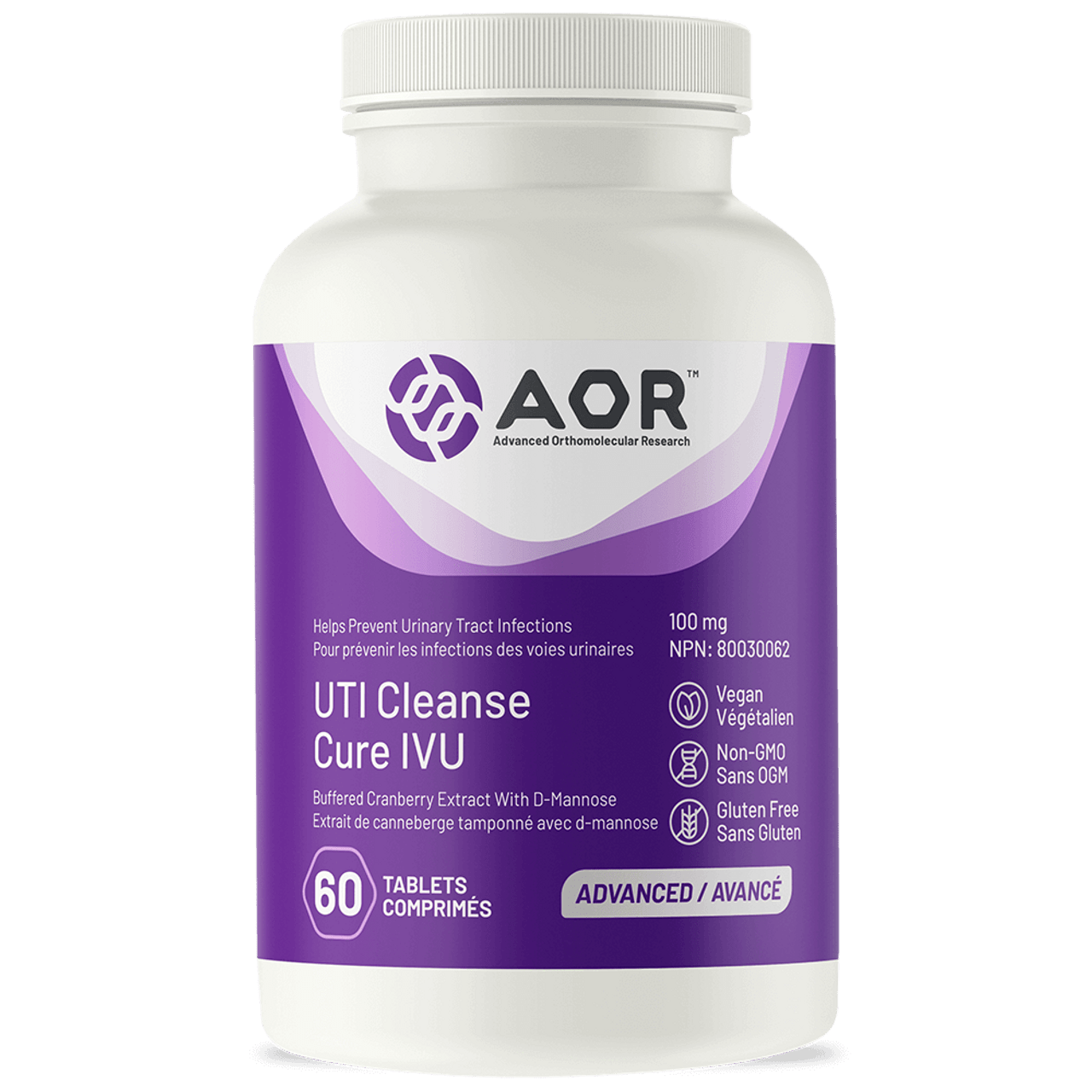 AOR   UTI Cleanse 60tabs