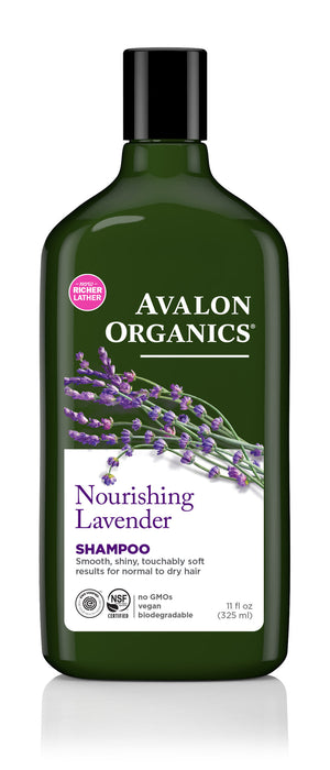 AVALON ORGANIC Lavender Nourish Shamp 325ml