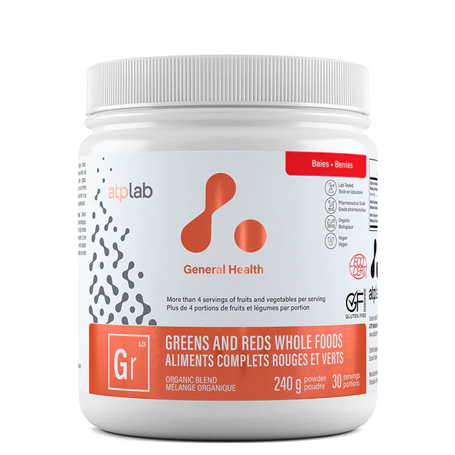 ATP Greens & Reds Whole Foods - Berries 240g