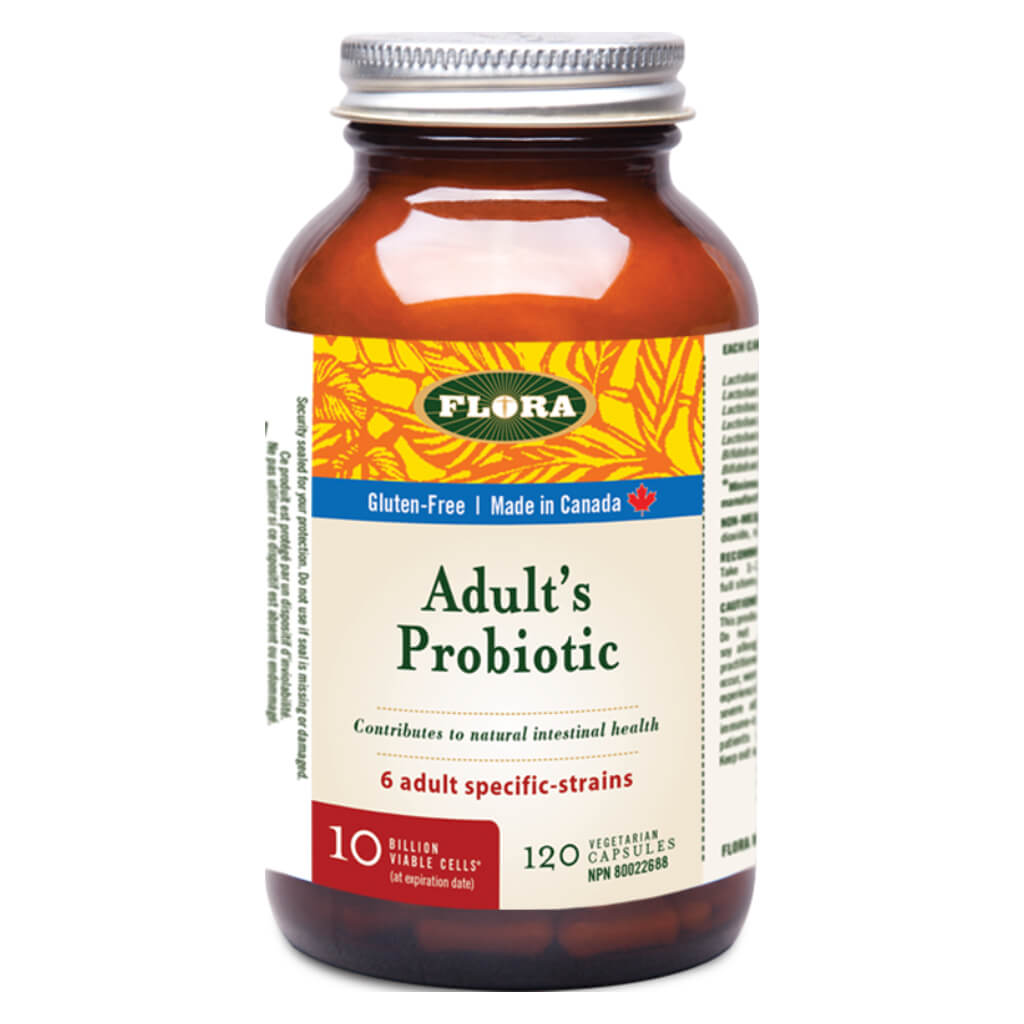 Flora Adult's Probiotic - 17 billion viable cells120 caps