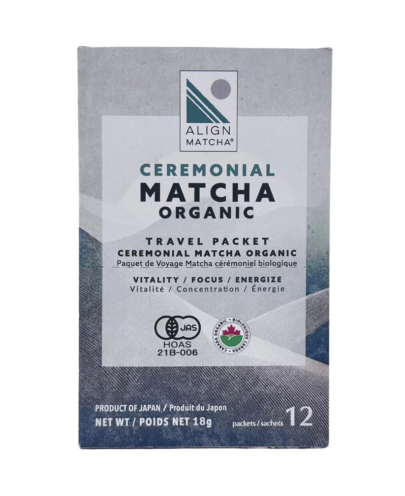 ALIGN MATCHA Align Travel Packet Organic 12pk/box