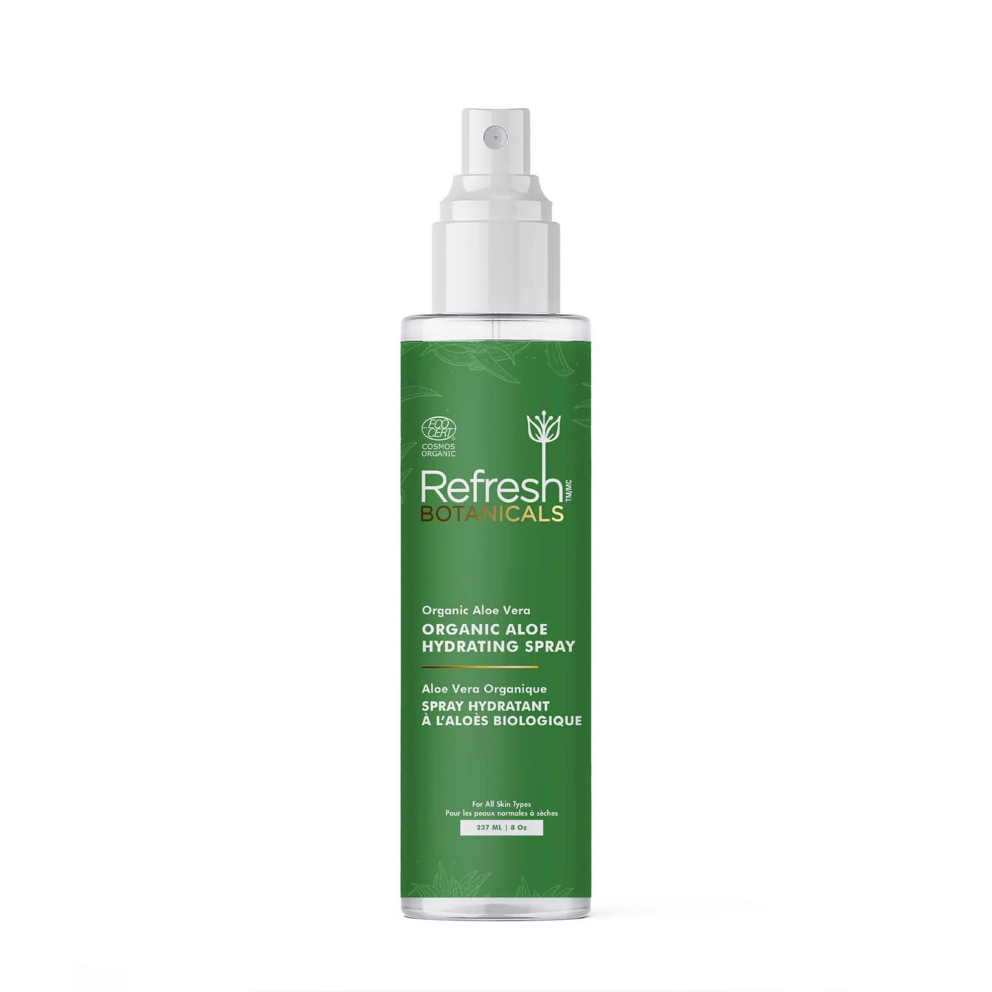 REFRESH BOTANICALS Organic Aloe Hydrating Spray, 237ml