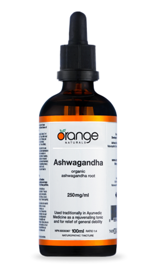 Orange Naturals      Ashwagandha Tincture      100 mL