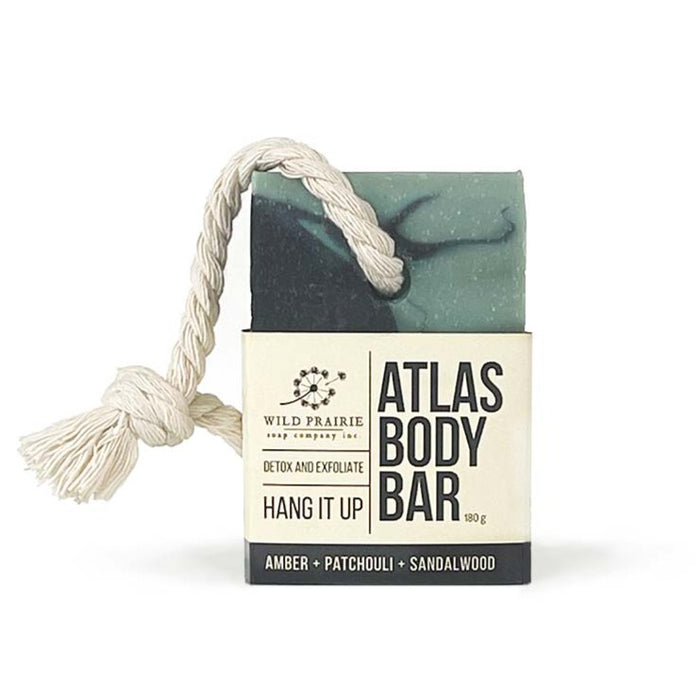 Wild Prairie Soap-Atlas Body Bar 180 g (soap on a rope)