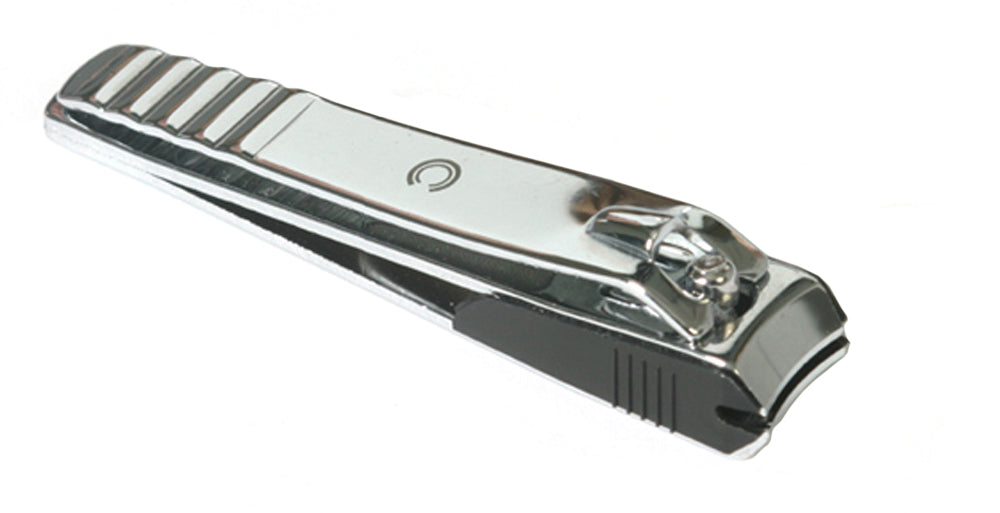BASICARE TOE NAIL CLIPPER, CURVED WITH CAP
