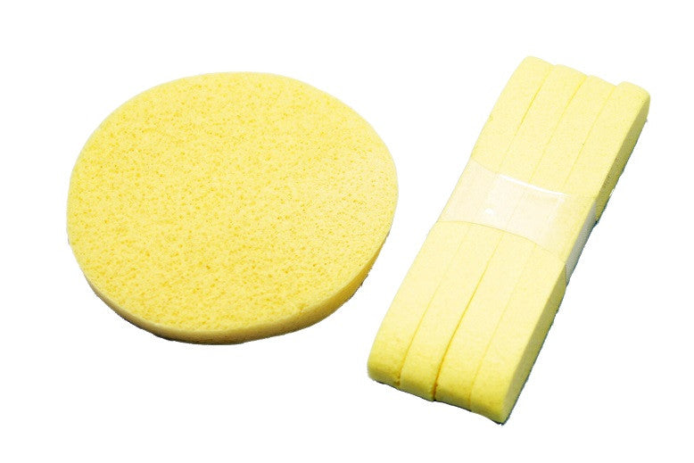 BASICARE PVA CLEANSING SPONGE, COMPRESSED, 5PK