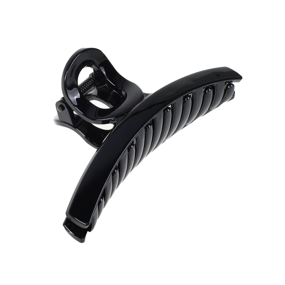 BASICARE CLAW CLIP, OVAL, BLACK