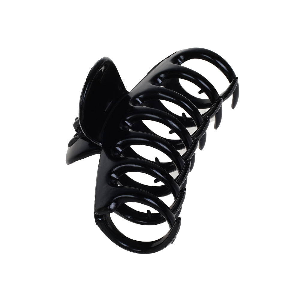 BASICARE CLAW CLIP, ROUND, BLACK