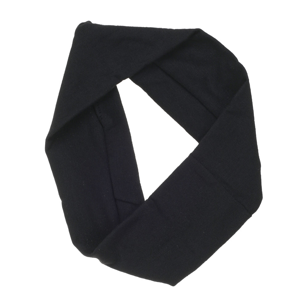 BASICARE HEADBAND, BLACK FLAT