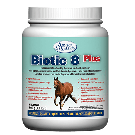 Omega Alpha Biotic 8™ Plus 500 g / 1.1 lbs