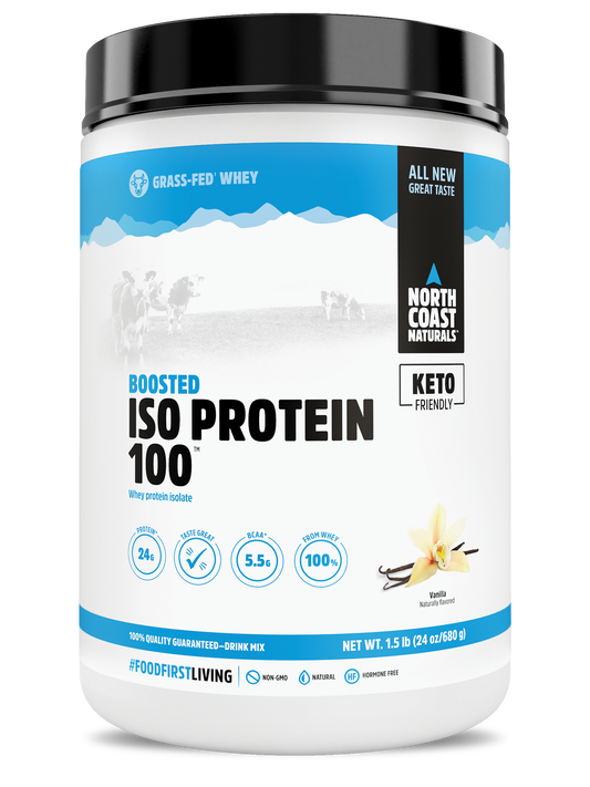 North Coast Naturals    ISO PROTEIN 100™    Vanilla680 g