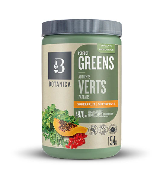 Botanica Perfect Greens - Organic Superfruit - 154g.