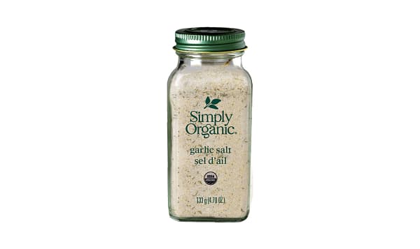 SIMPLY ORGANIC Org Garlic Salt 133g
