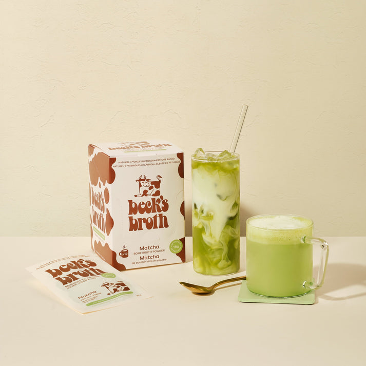 Beck's Broth Protein Matcha Latte 12 x 25g