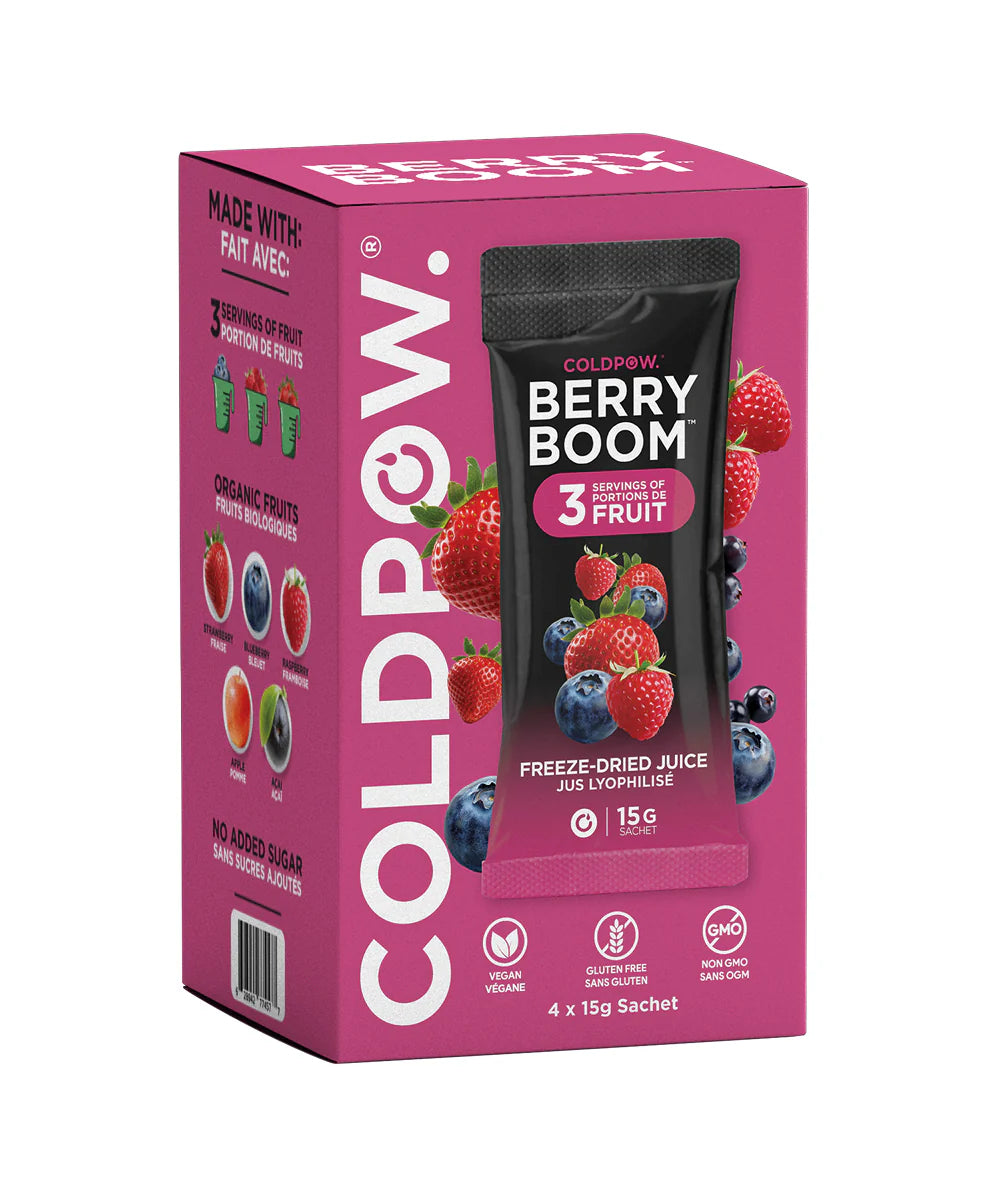 COLDPOW DRINKS Berry Boom, 35g x4