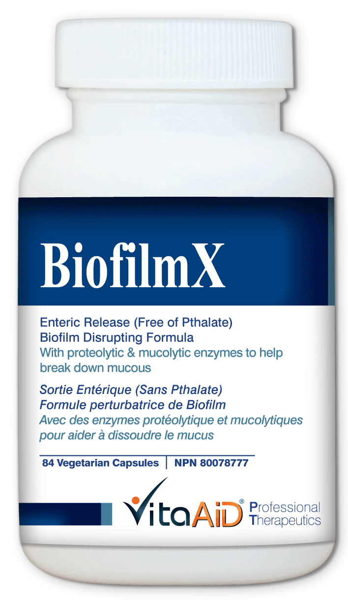 VitaAid   BiofilmX (Biofilm-Disrupting Formula)   84v