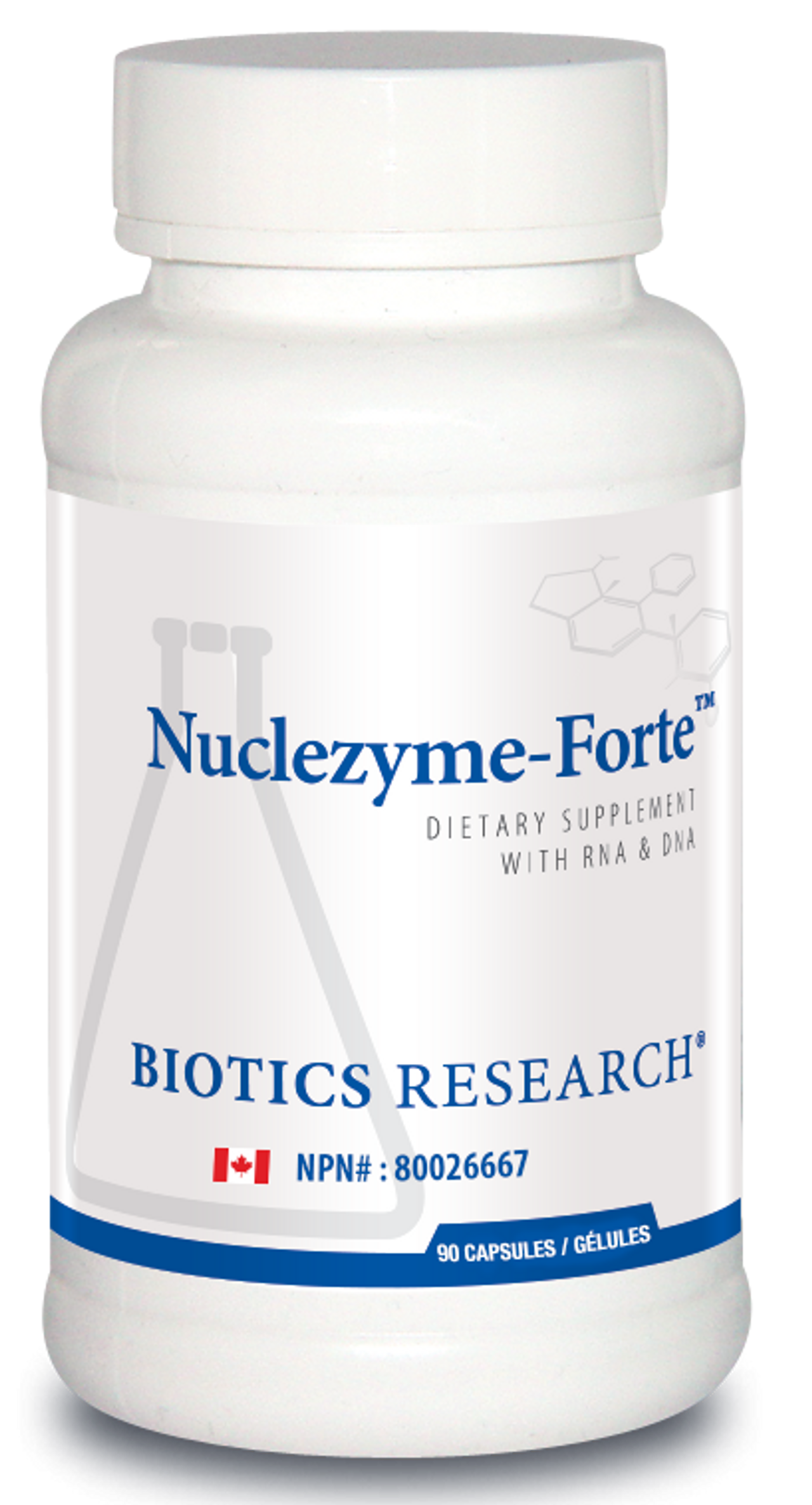 BIOTICS - Nuclezyme-Forte - 90 Capsules