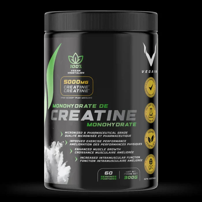 VEGAIN - NEW BRAND Creatine Monohydrate 300 g