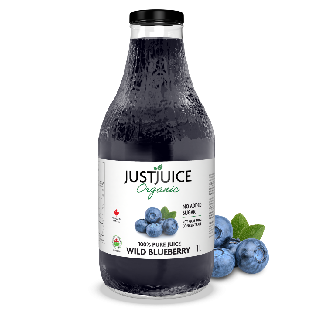 JUST JUICE - By Puresource Org Wild Blueberry Juice 946mL