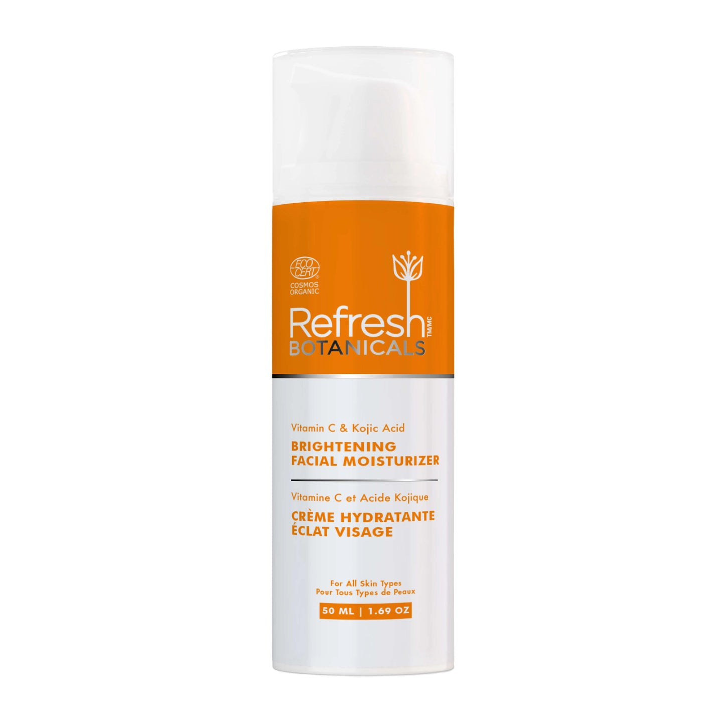 REFRESH BOTANICALS Brightening Facial Moisturizer, 50ml