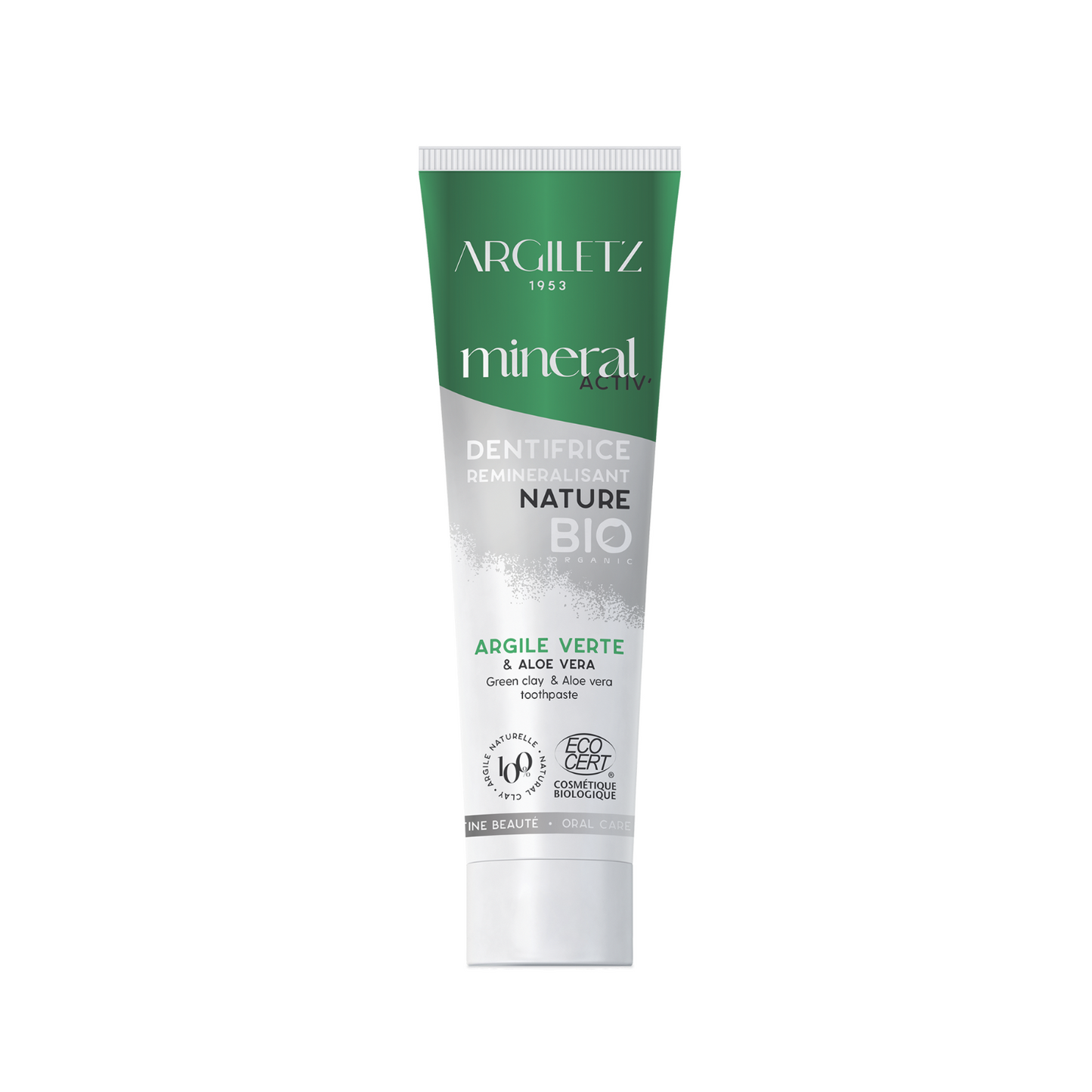 Argiletz - GREEN Clay & Aloe Vera Toothpaste - 75 ml
