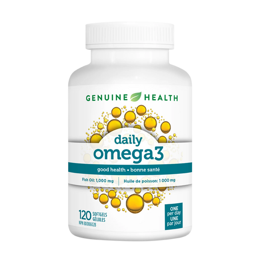 Genuin Health   omega3, 120 softgels (New Master Case Size)