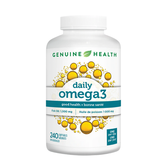 Genuin Health   omega3, 240 softgels (New Master Case Size)