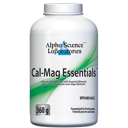 Alpha Science Laboratories_Cal-Mag Essentials™ | Lemon Flav - 360 g