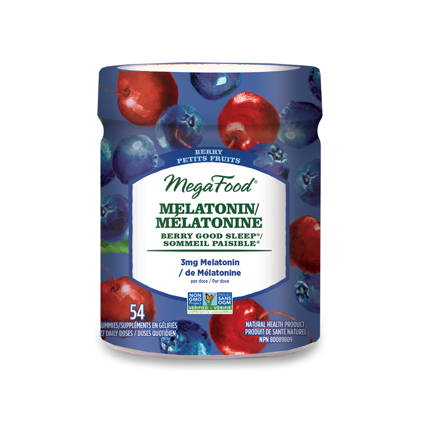 MegaFood_Melatonin Berry Good Sleep Gummies - Berry_54 ct