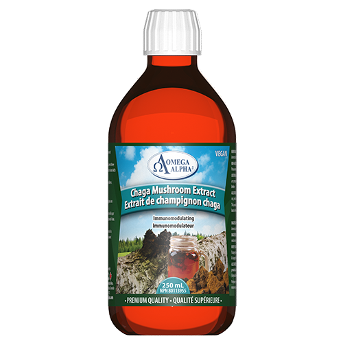 Omega Alpha Mushroom Extract Chaga 250 mL