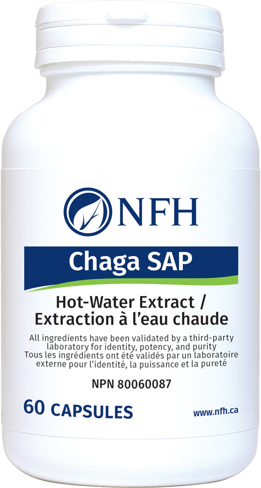 Chaga SAP (350 mg chaga/capsule) 60 capsules -