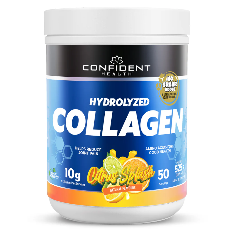 CONFIDENT health - Collagen - 525g - Citrus Splash