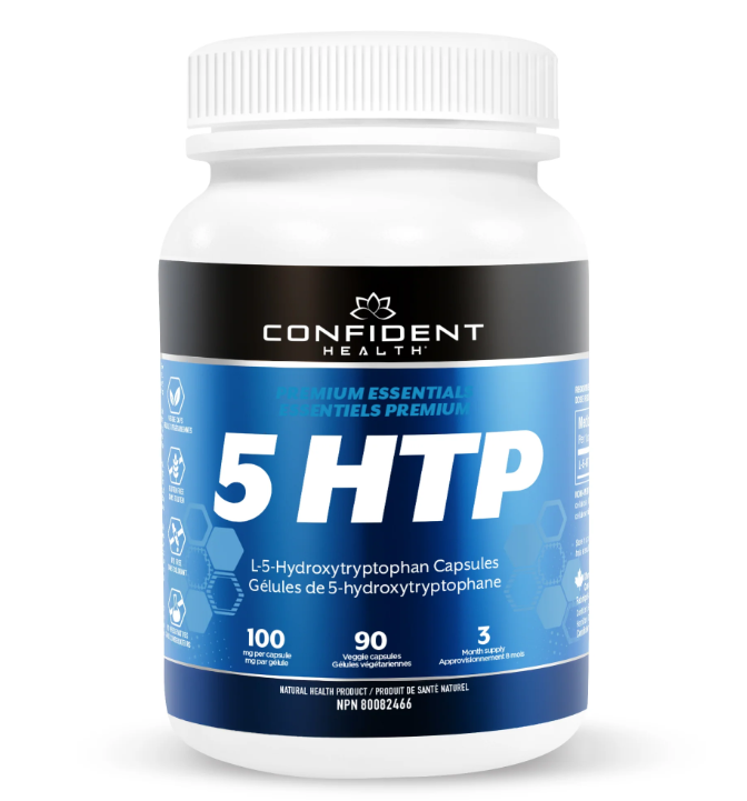 CONFIDENT health - 5-HTP 100mg - 90caps
