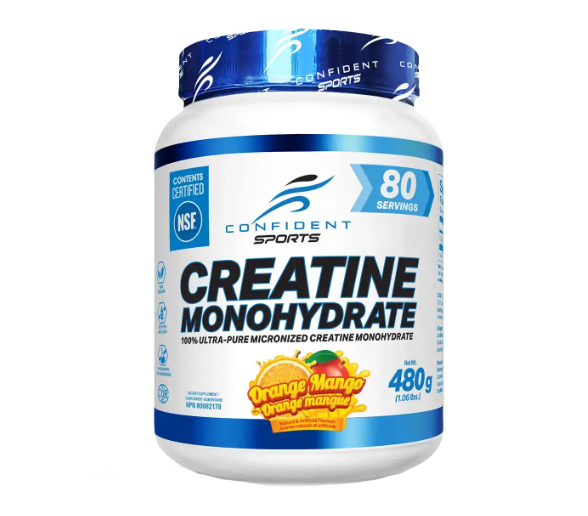 CONFIDENT SPORTS - Creatine Orange Mango - 480g - Ornage Mango