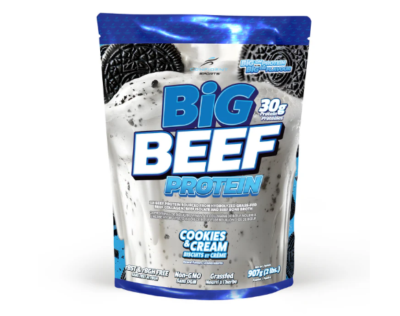 CONFIDENT SPORTS - Big Beef Protein - 907g - Cookies and Cream
