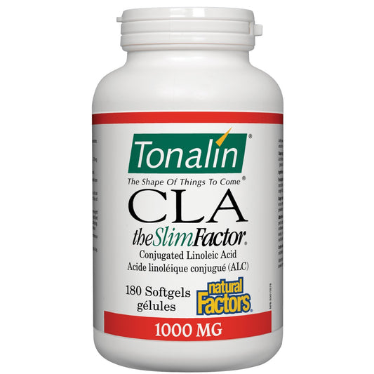 Natural Factors   CLA Tonalin® The SlimFactor® 1000 mg   180 sglssgls
