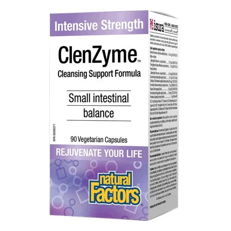 Natural Factors   ClenZyme Intensive Strength   90vcaps