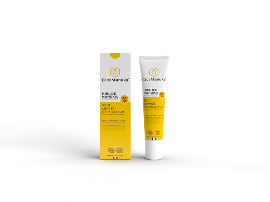 CicaManuka - Reparing lip care 10% IAA®15+ - 15 ml