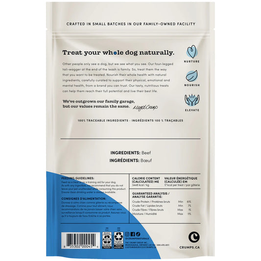 CRUMPS NATURALS - Beef Tendersticks 138g