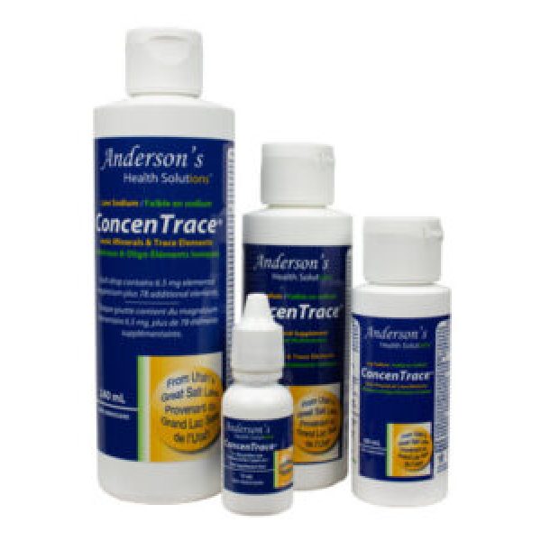 ANDERSON'S HEALTH SOLUTIONS ConcenTrace Mineral&Trace Ele3.84L